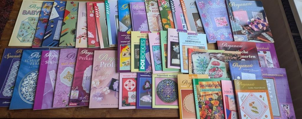 42 Pergamano oa  Martha ospina Anneke oostmeijer, Ophalen of Verzenden, Zo goed als nieuw