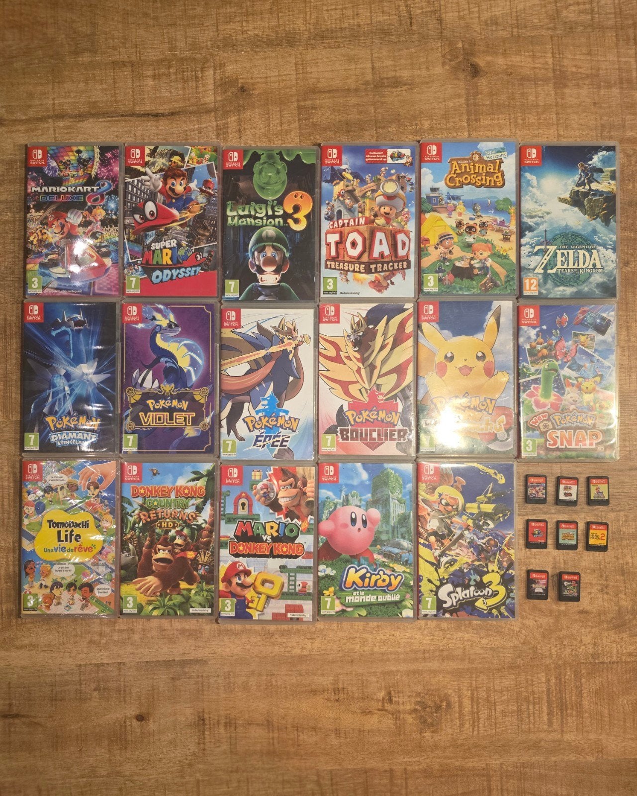 25x Nintendo Switch Spellen, Overige genres, Ophalen of Verzenden, Zo goed als nieuw, 3 spelers of meer