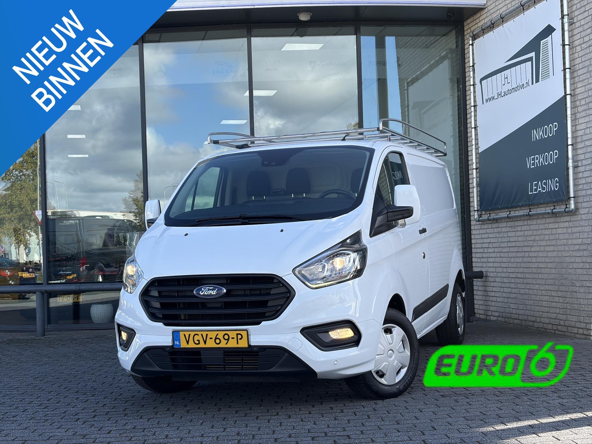 Ford Transit Custom 300 2.0 TDCI L1H1*HAAK*CAM*A/C*CRUISE*3-, Auto's, Voorwielaandrijving, Stof, Euro 6, 4 cilinders