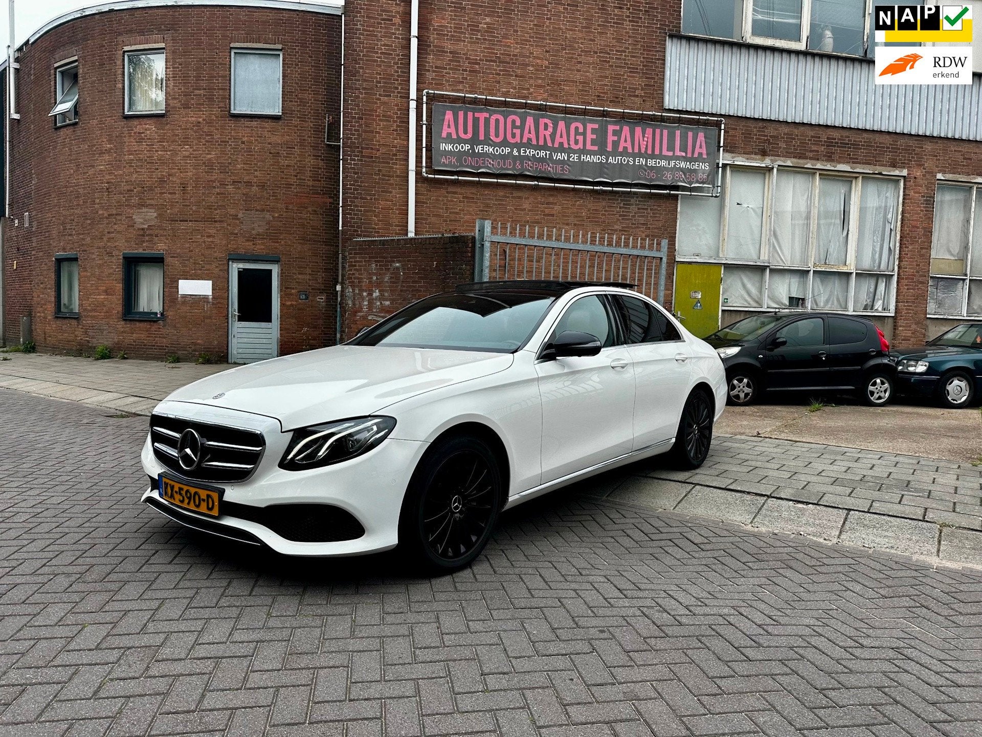 Mercedes-Benz E-klasse 350 e Lease Edition Panorama/Leer/Xen, Automaat, Achterwielaandrijving, Gebruikt, Euro 6