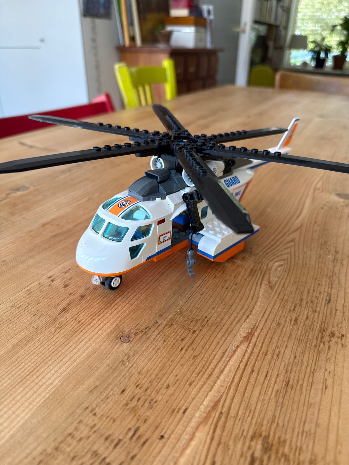 LEGO City Coast Guard Helikopter 60013, Ophalen of Verzenden, Gebruikt, Overige merken