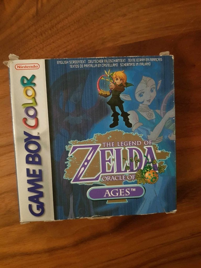 Zelda: The legend of Zelda Oracle of Ages, Avontuur en Actie, Gebruikt, Verzenden, 1 speler