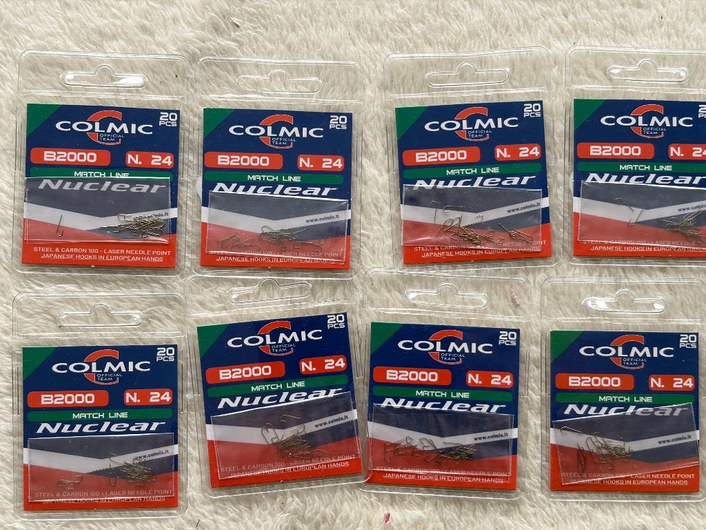 adv 315 / NIEUW set 10 pakjes haakjes COLMIC, Ophalen of Verzenden, Nieuw, Haak