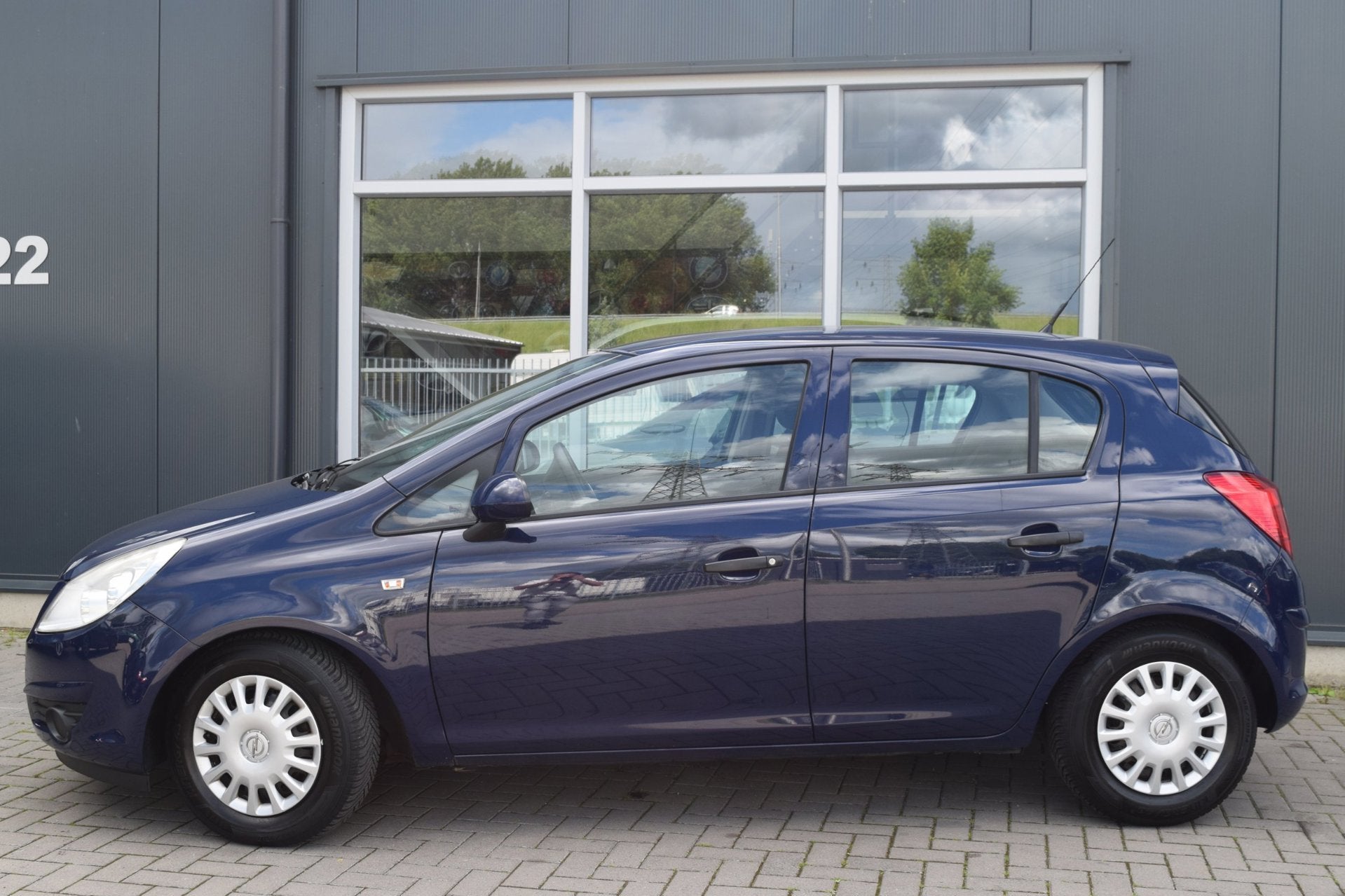 Opel Corsa 1.4-16V Business | Automaat | Airco | APK 6-2027, Auto's, Gebruikt, Zwart, 4 cilinders, Blauw