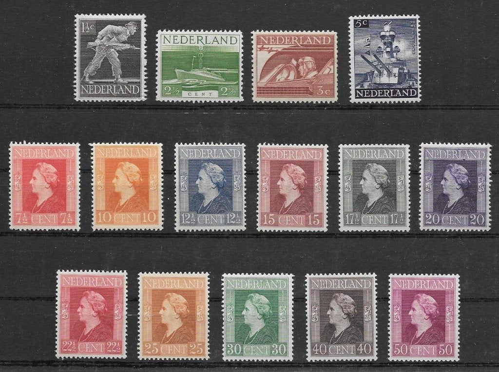 Nederland 1944  Oorlogszegels, Postzegels en Munten, Postzegels | Nederland, Verzenden, Postfris