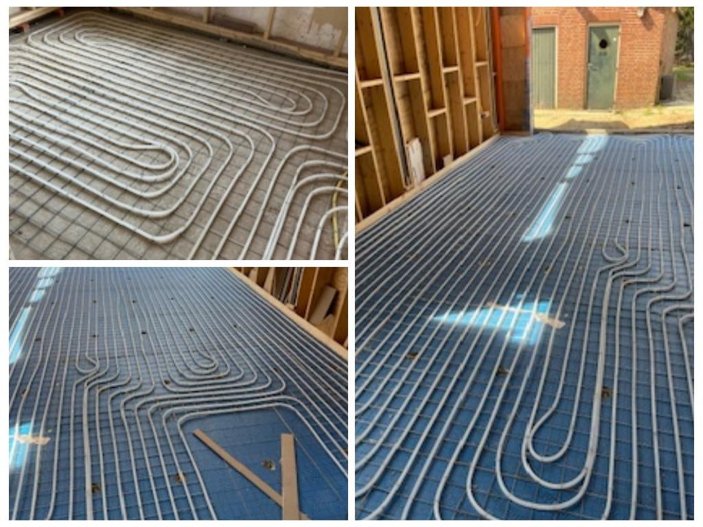 vloerverwarming infrezen/binden ook beton en tegels, Doe-het-zelf en Verbouw, Verwarming en Radiatoren, Ophalen of Verzenden, Minder dan 60 cm