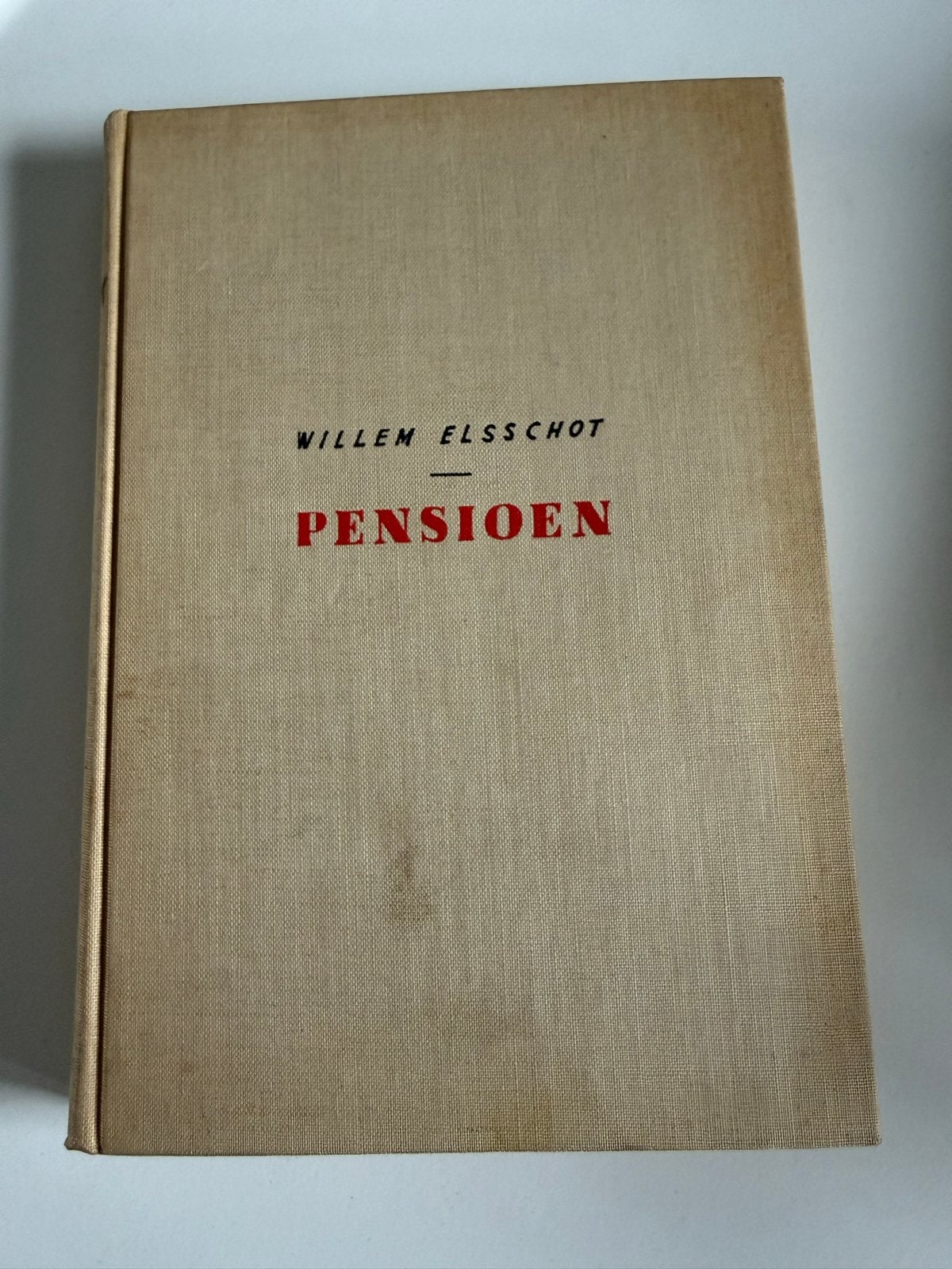 Willem Elsschot - Pensioen (1937) - Eerste druk, Verzenden, Gelezen, Nederland
