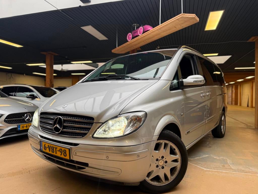 Mercedes-Benz Viano 3.0 CDI Ambiente Lang VOL OPTION Trekhaa, Automaat, Achterwielaandrijving, Gebruikt, Zwart