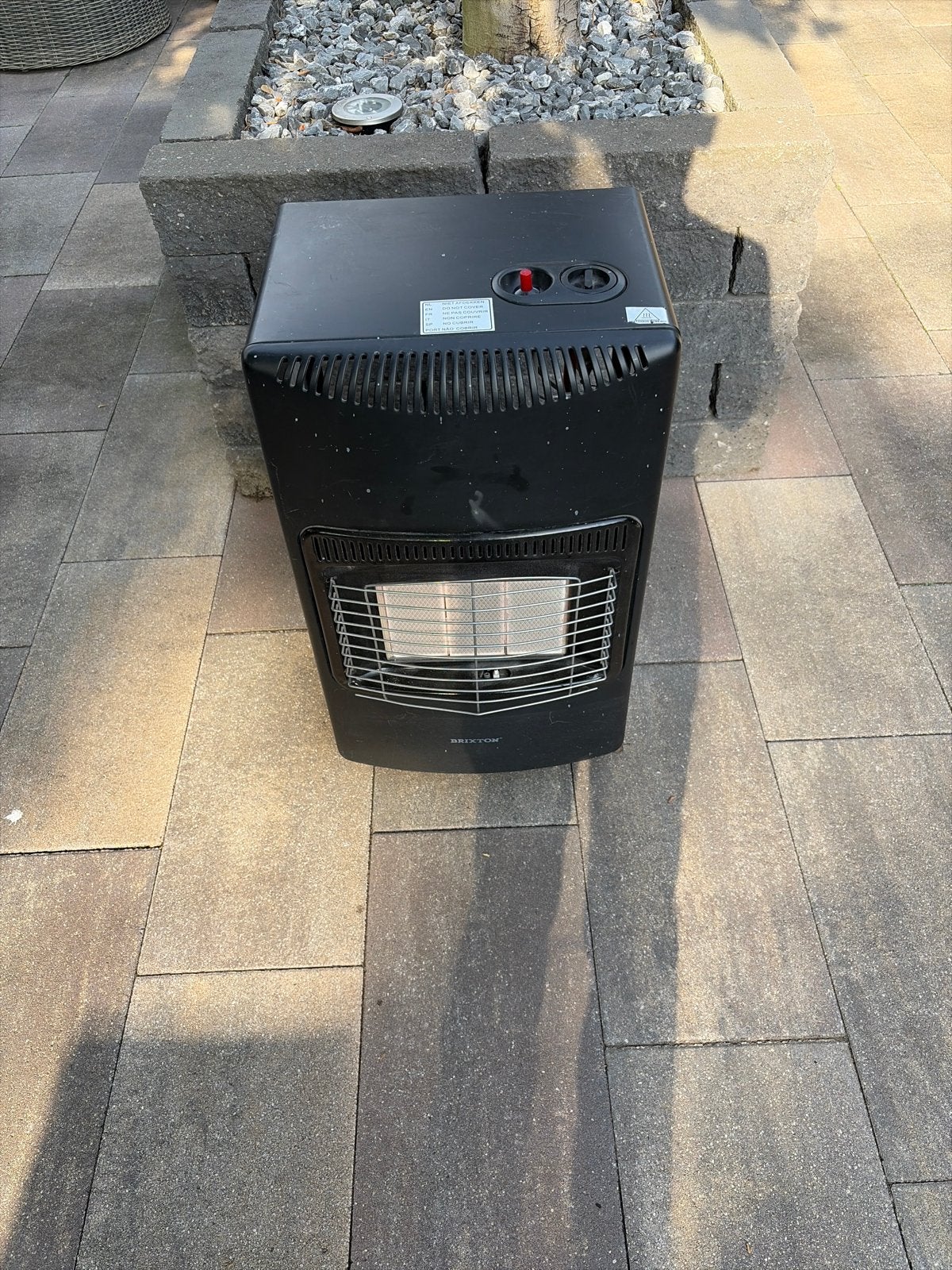 Compacte gasheater voor terras of camping, Tuin en Terras, Ophalen of Verzenden, Gebruikt, Gas, Vloer