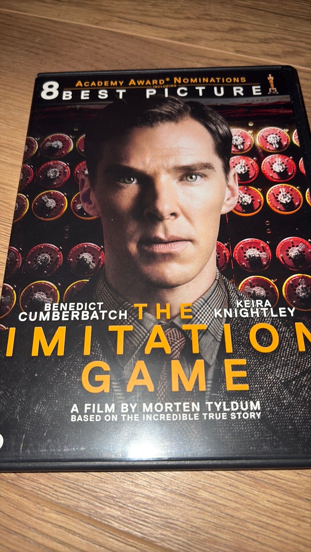 The Imitation Game met Benedict Cumberbatch., Cd's en Dvd's, Vanaf 16 jaar, Ophalen of Verzenden, Zo goed als nieuw, Overige gebieden
