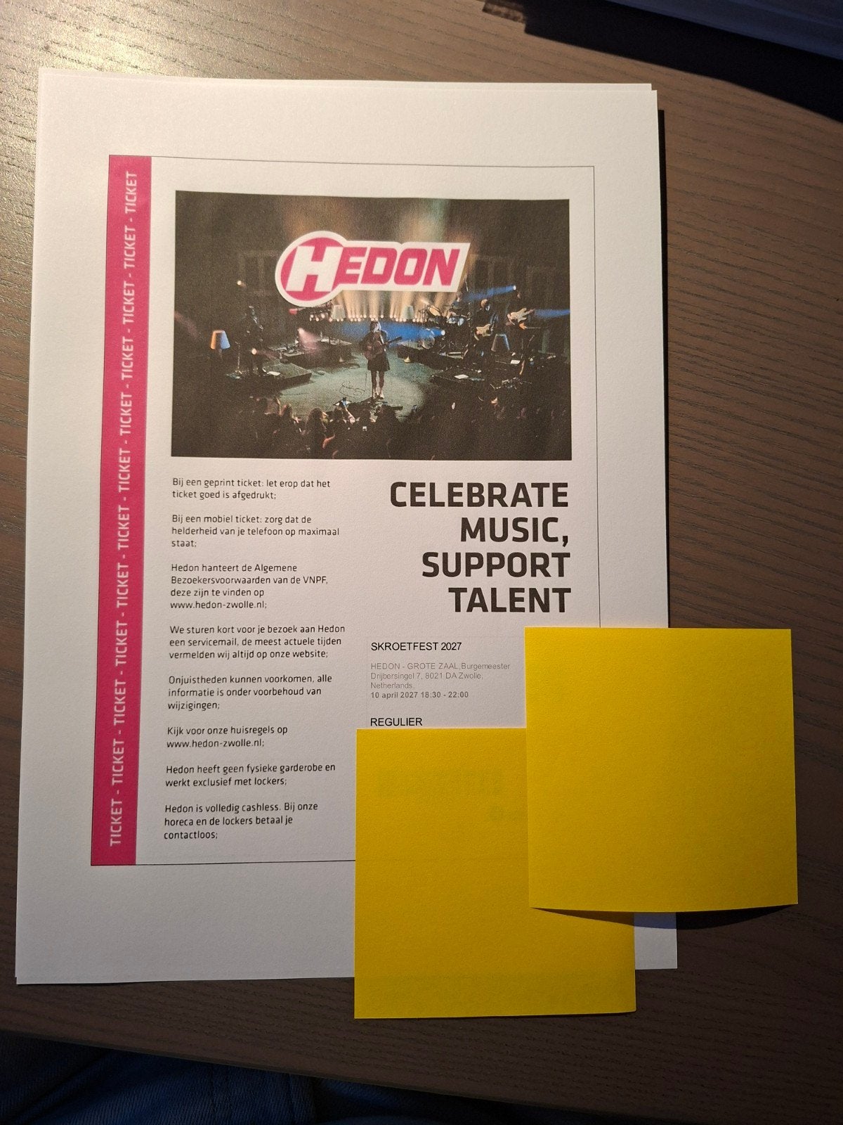 kaarten voor Skroetfest 2027 op 10 april 2027,  ToyDolls, Twee personen, April