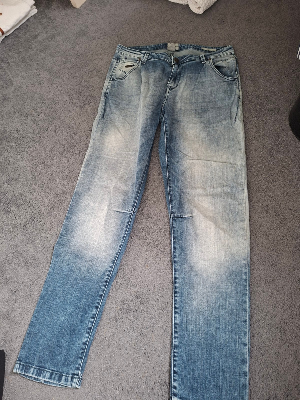 spijkerbroek maat:40, Ophalen of Verzenden, Zo goed als nieuw, Blauw