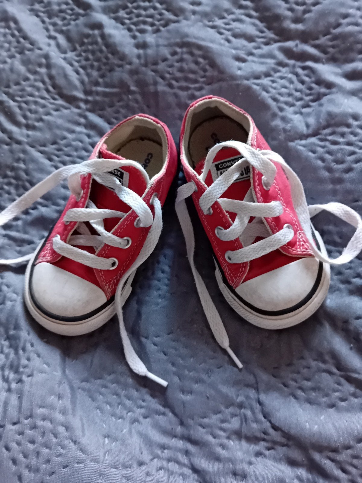 Converse All Star Rode Gympen Maat 22 -, Gebruikt, Jongen of Meisje, Schoenen, Ophalen of Verzenden