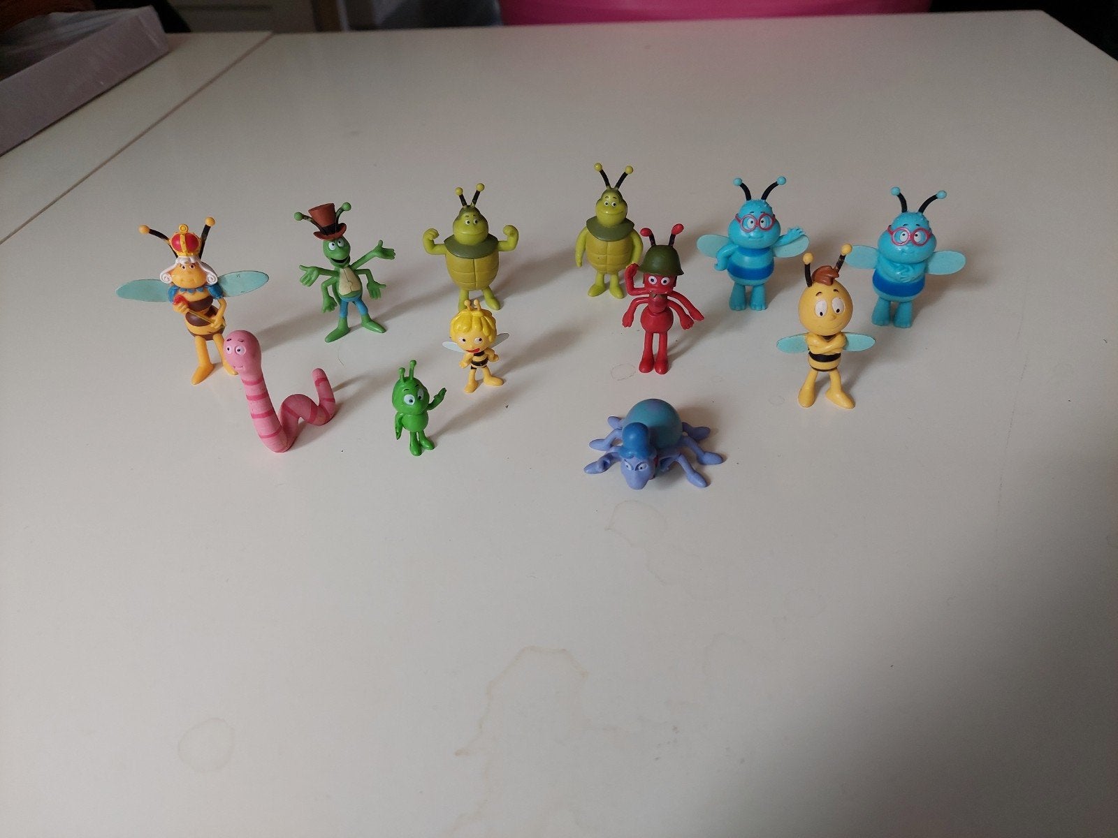 Maya de Bij en vrienden figuren set, Ophalen of Verzenden, Gebruikt