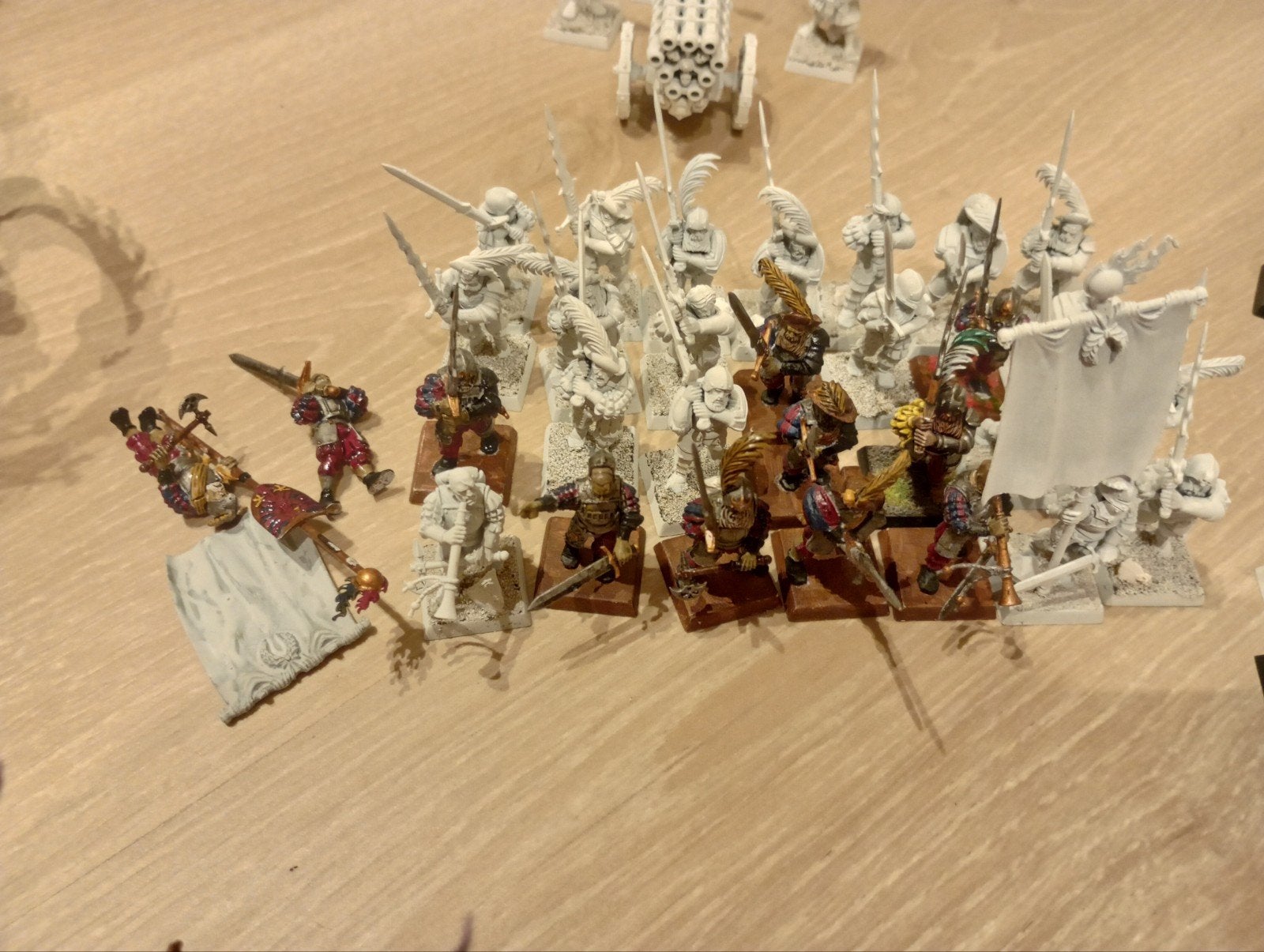 Warhammer old World 30 great swords met bits, Verzenden, Warhammer