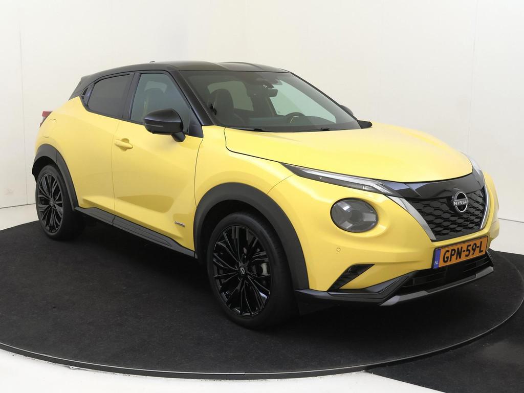Nissan Juke 1.6 Hybrid N-Sport | Full options TEch pakket co, Auto's, Nissan, Stof, Gebruikt, Origineel Nederlands, Bedrijf