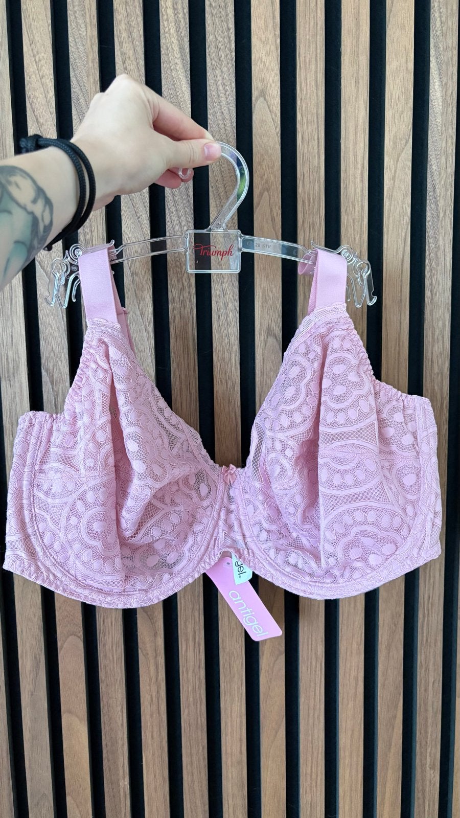 Antigel BH 90F - Roze kant, Verzenden, Roze, BH