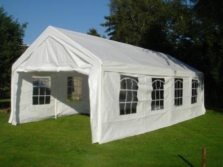 TE HUUR:  feesttent / partytent / verlichting / verwarming, Hobby en Vrije tijd, Feestartikelen | Verhuur, Ophalen of Verzenden