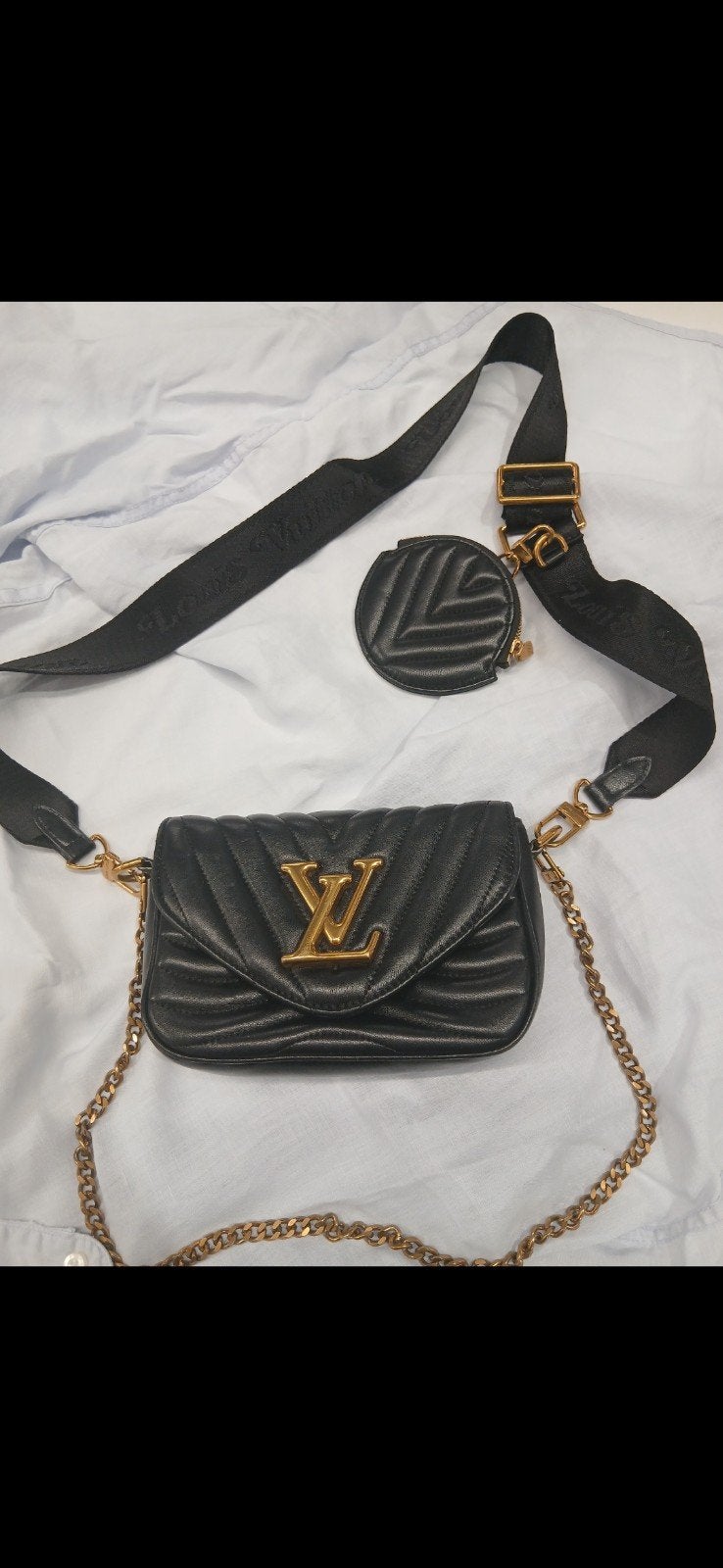 Louis Vuitton tas originele, Ophalen, Zo goed als nieuw, Zwart, Schoudertasje