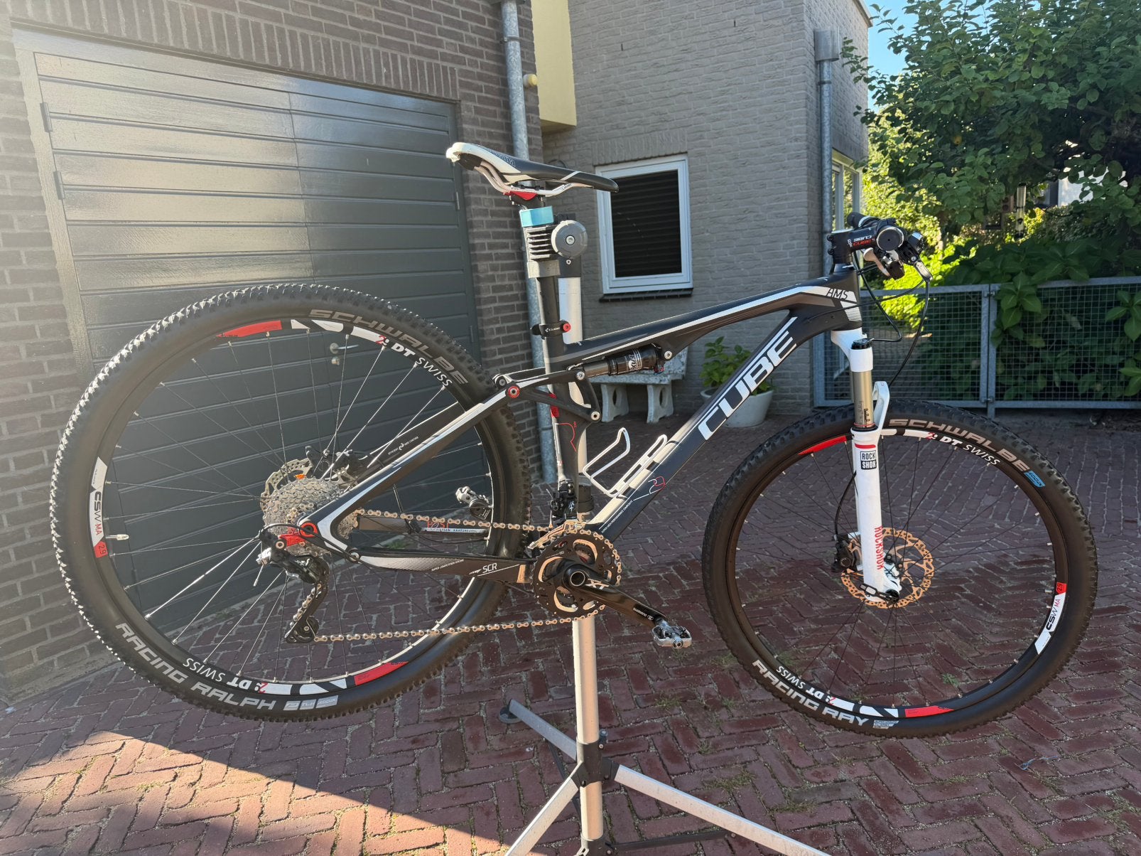 Cube AMS 100 Super HPC Race Carbon 29er | XT afmontage, Gebruikt, Fully, 49 tot 53 cm, Schijfrem