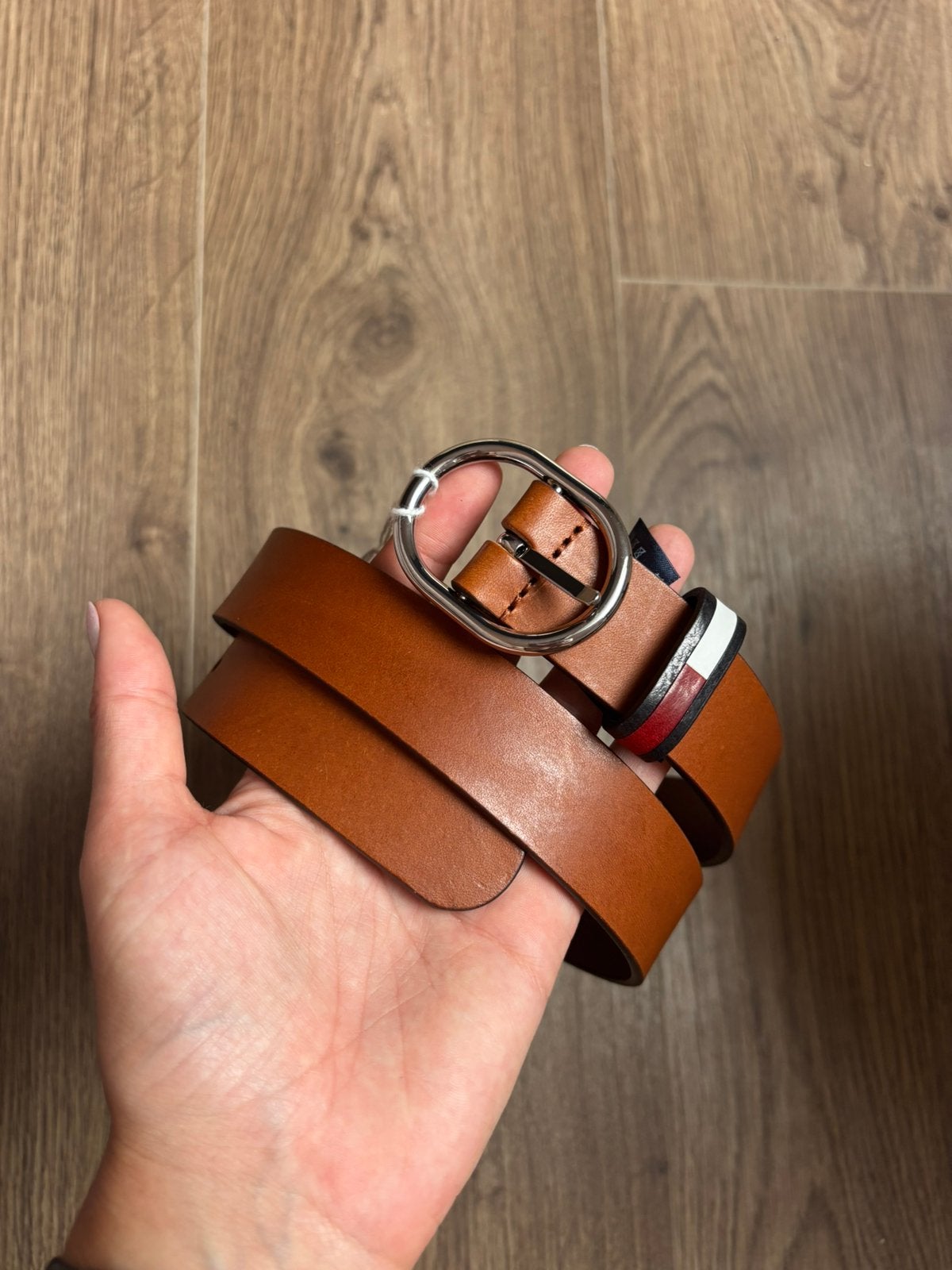 tommy hilfiger riem, 80 tot 90 cm, 5 cm of meer, Zwart, Tailleriem