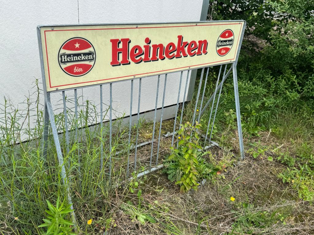 Heineken fietsenrek - Vintage reclame, Ophalen