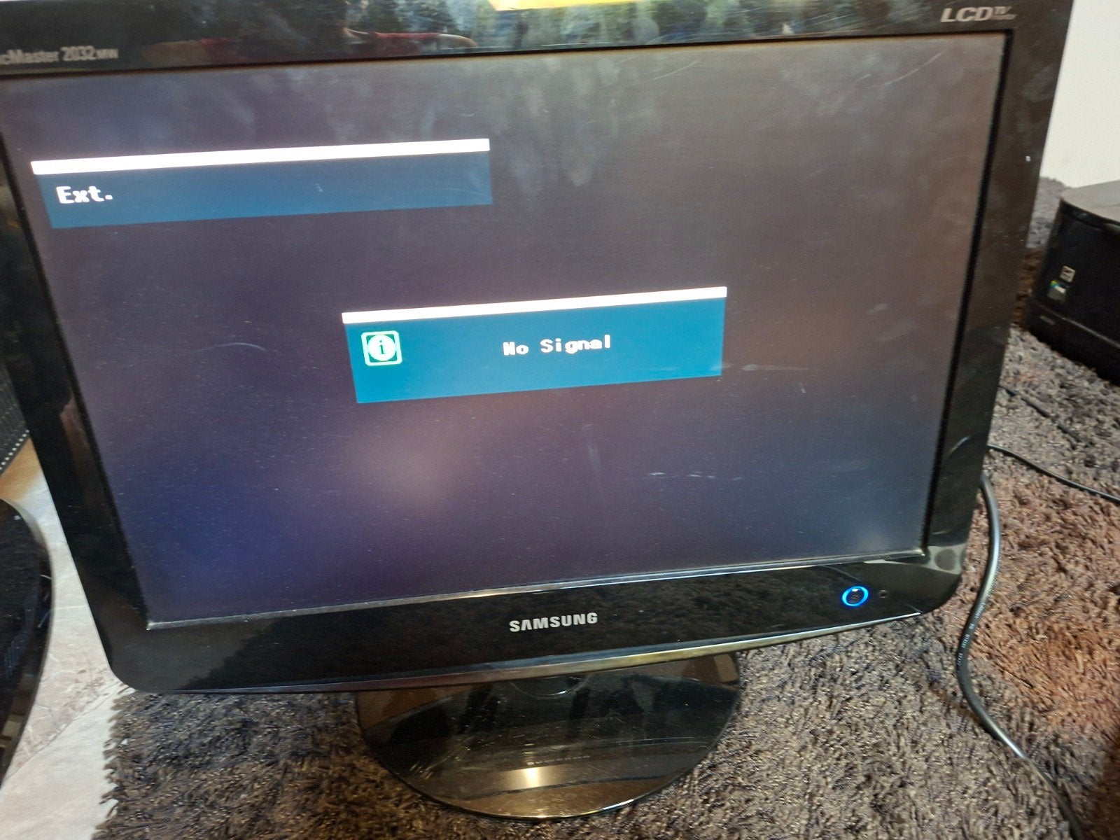 Samsung SyncMaster 2032MW LCD TV/Monitor, Gebruikt, 50 Hz, Ophalen of Verzenden, Samsung