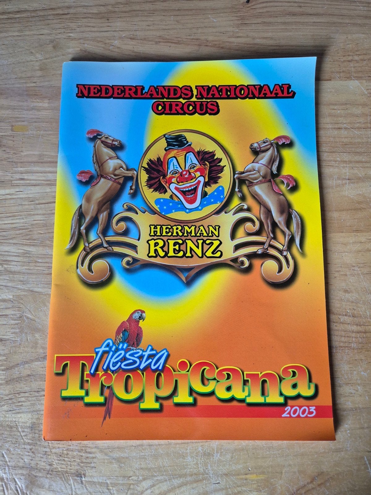 circus herman renz programmaboek, Ophalen of Verzenden