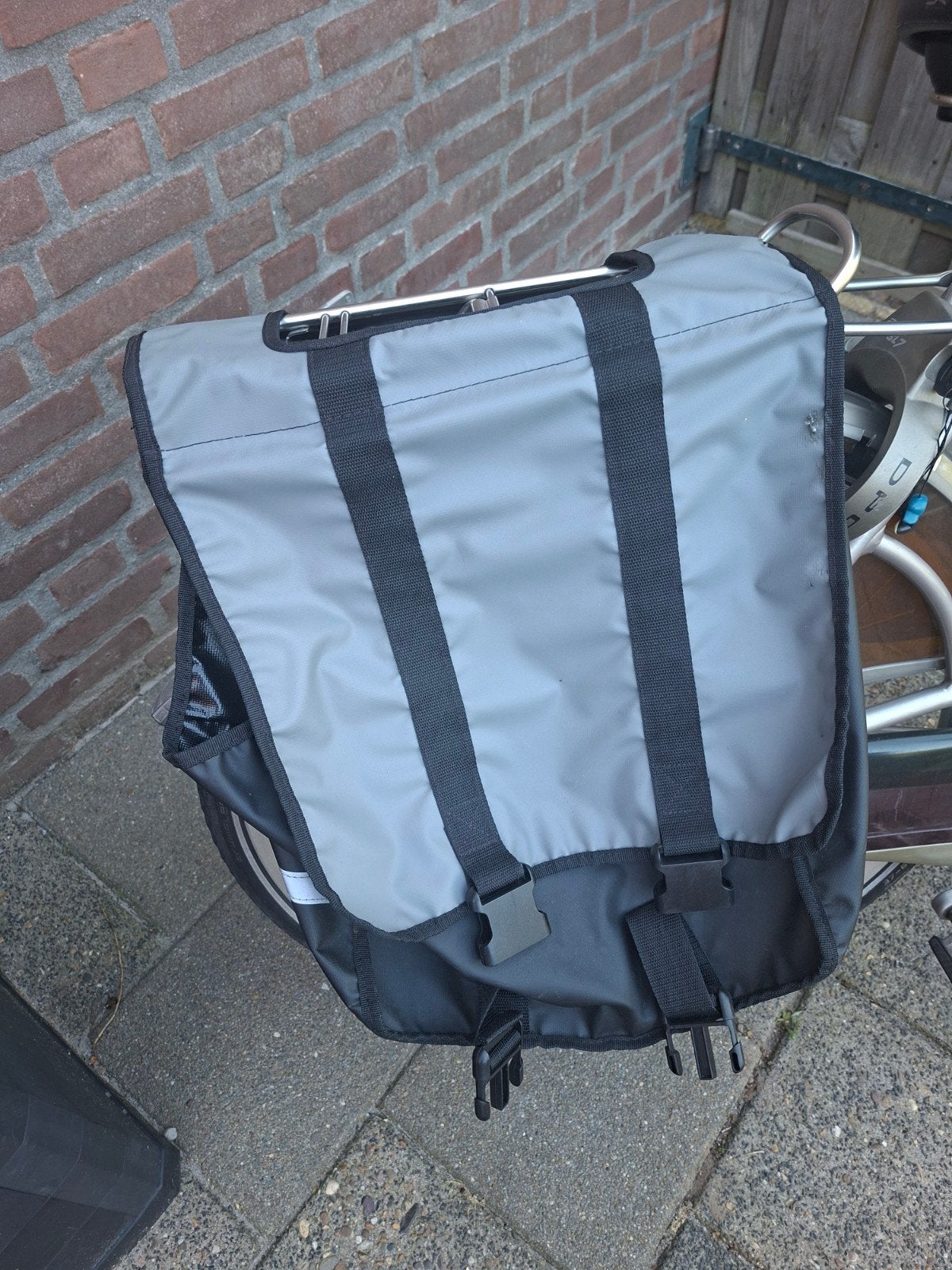 fietstas, Ophalen, Gebruikt