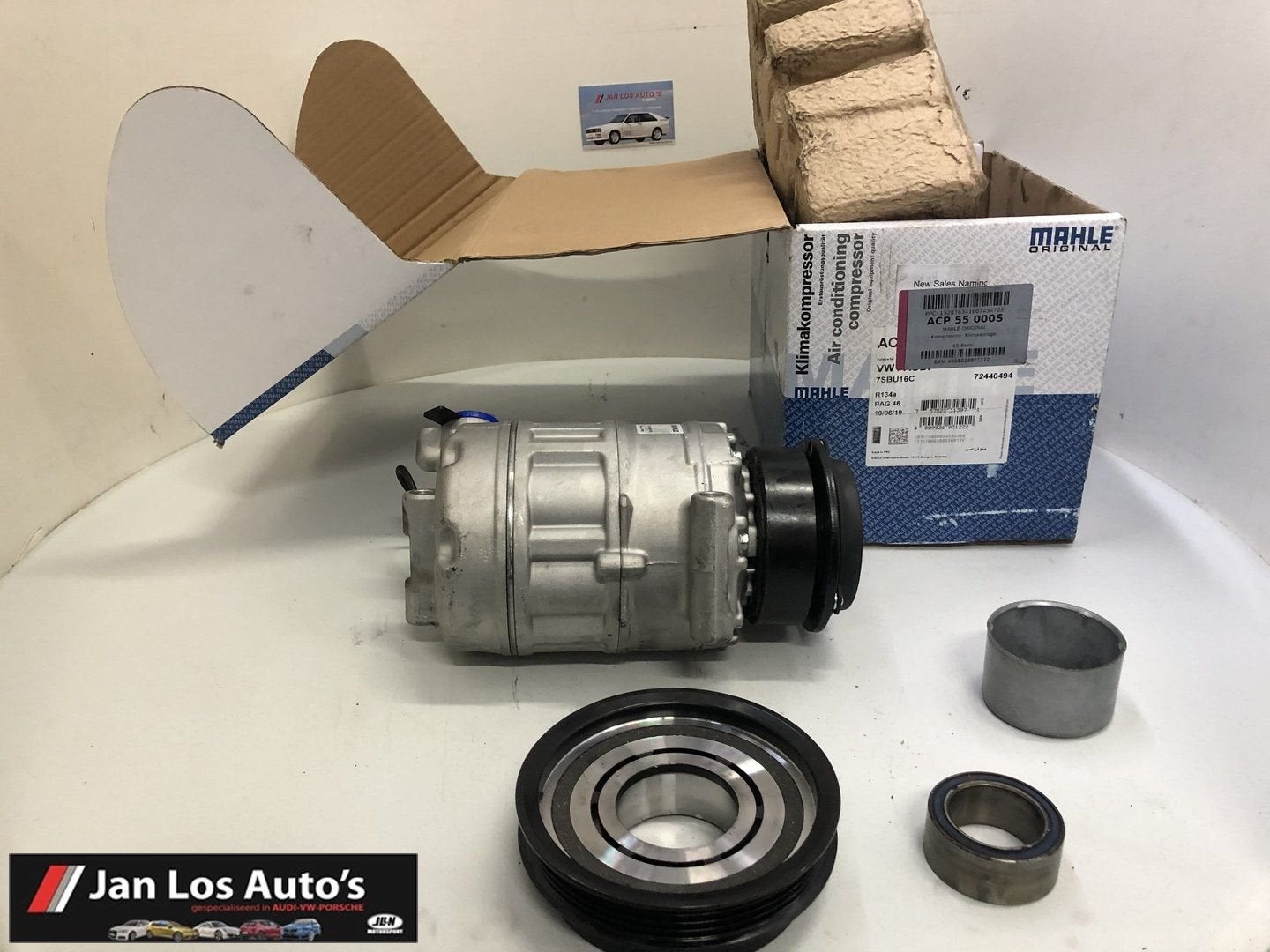 Aircopomp Mahle 72440494 Audi ACP 55 000S, Gebruikt, -, -, Ophalen of Verzenden