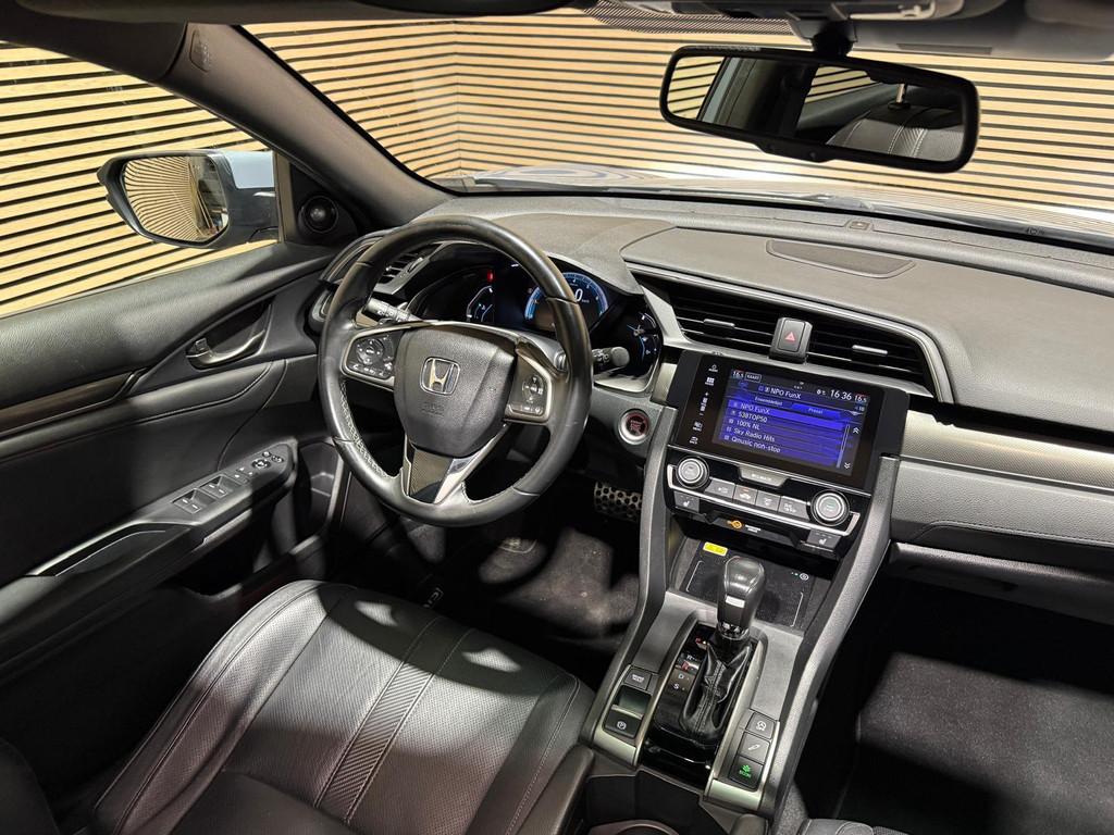 Honda Civic 1.0 i-VTEC Executive|Automaat|Pano|Carplay|Camer, Auto's, Honda, Gebruikt, Automatische klimaatregeling, 988 cc, 3 cilinders
