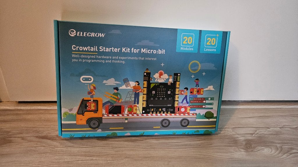 Elecrow Crowtail Starter Kit voor Micro:bit, Verzenden, Zo goed als nieuw
