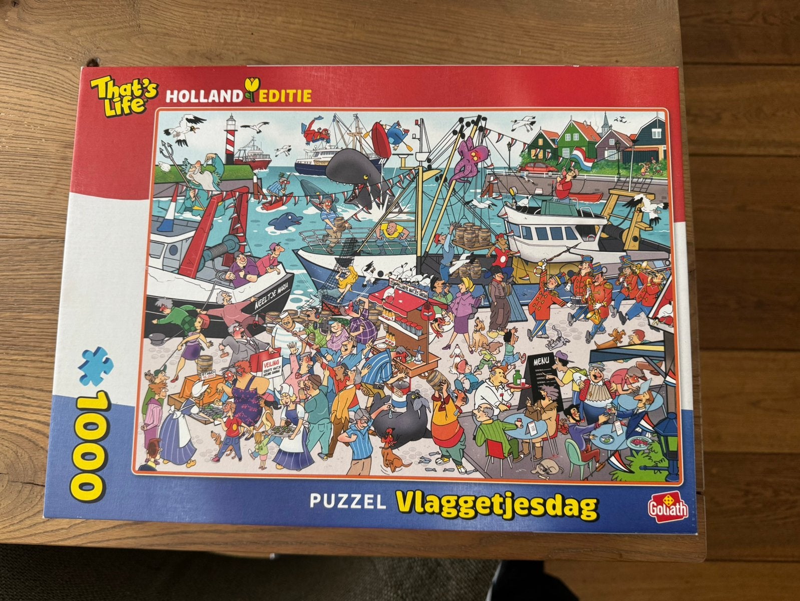Vlaggetjesdag, Ophalen of Verzenden, 500 t/m 1500 stukjes, Zo goed als nieuw