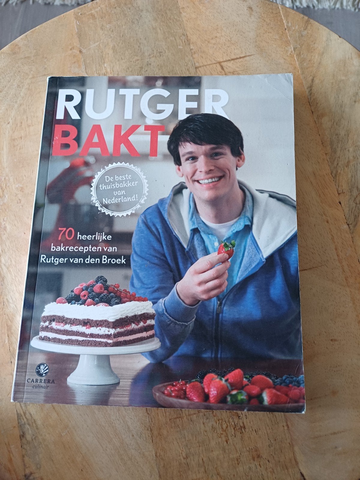 Rutger van den Broek - Rutger bakt, Boeken, Ophalen of Verzenden, Gelezen, Rutger van den Broek
