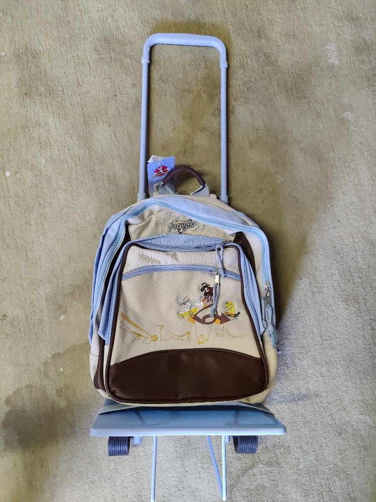 Looney Tunes rugzak op trolley NIEUW (M8), Ophalen of Verzenden, Nieuw, Overige merken