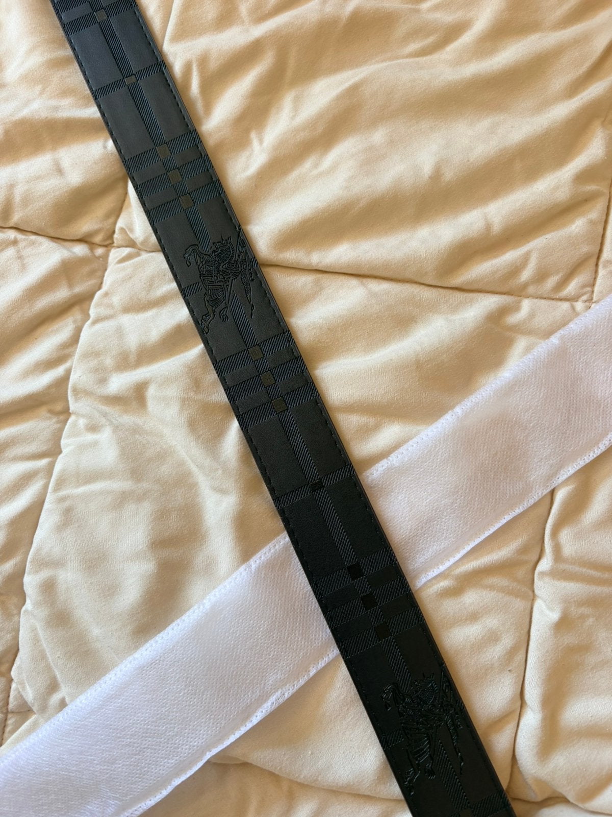 Burberry Riem 105 cm, Bruin, Verzenden, 105 tot 115 cm, Zo goed als nieuw