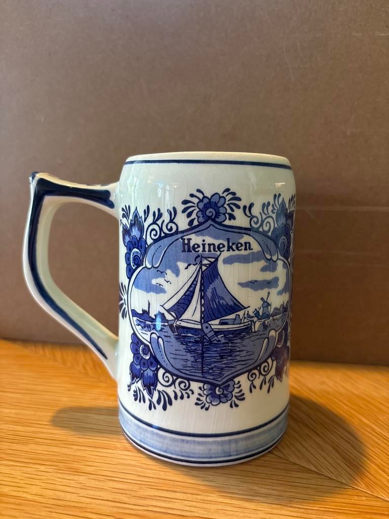 Heineken Delfts Blauw bierpul, Ophalen of Verzenden