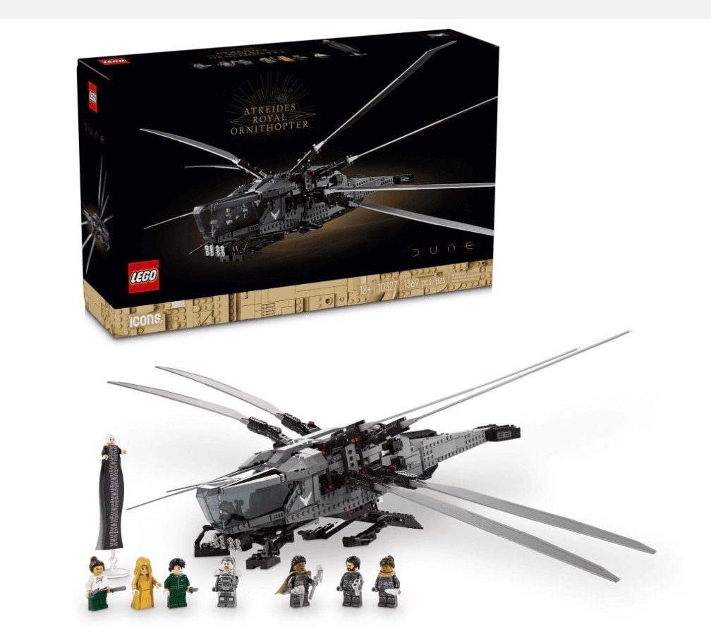 LEGO Icons Dune Atreides Royal Ornithopter (10327), Ophalen, Gebruikt, Overige merken