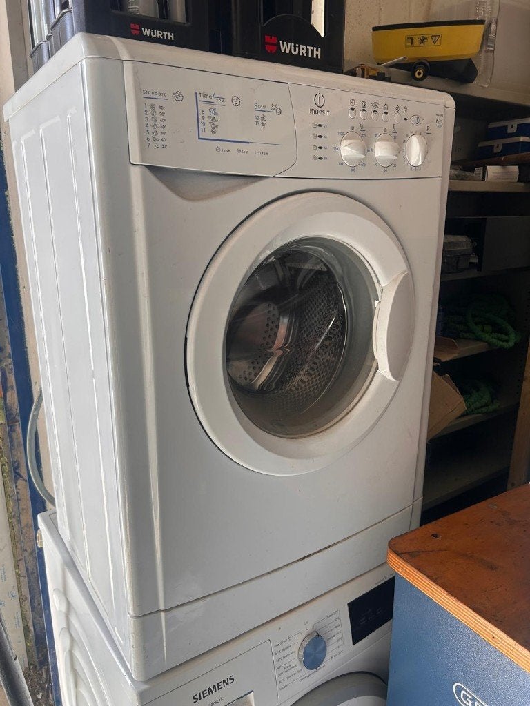 wasmachine, Witgoed en Apparatuur, Ophalen, Gebruikt, Voorlader, 85 tot 90 cm