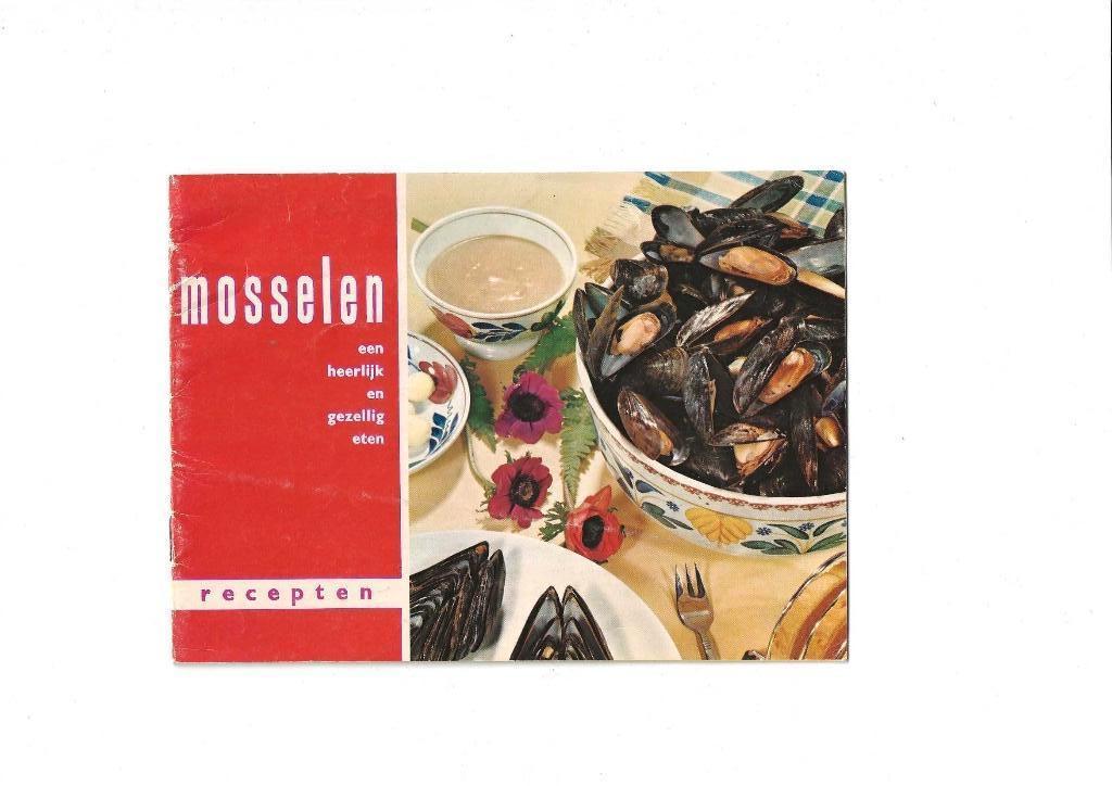 Mosselen boekje met 8 blz met recepten, Ophalen of Verzenden, Zo goed als nieuw, Overige typen