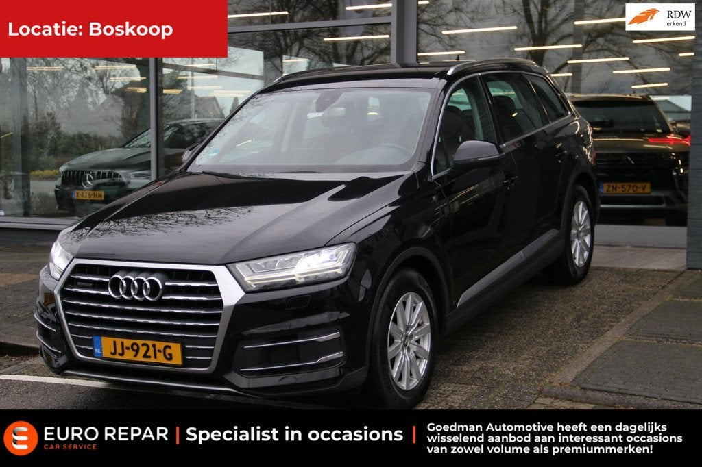 Audi Q7 3.0 TDI ultra quattro Pro Line + EXPORT PRICE!, Gebruikt, Euro 6, 241 €/maand, Zwart