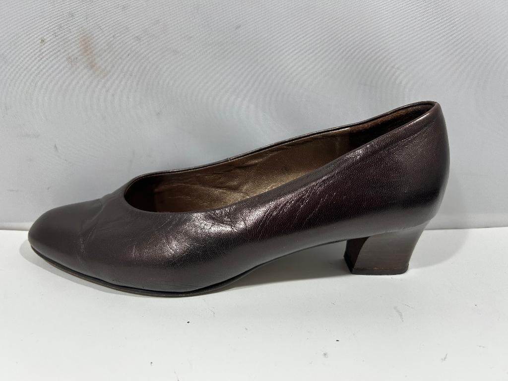 Semler, maat 40 modieuze bruine pumps.  ., Schoenen met lage hakken, Bruin, Verzenden, Zo goed als nieuw