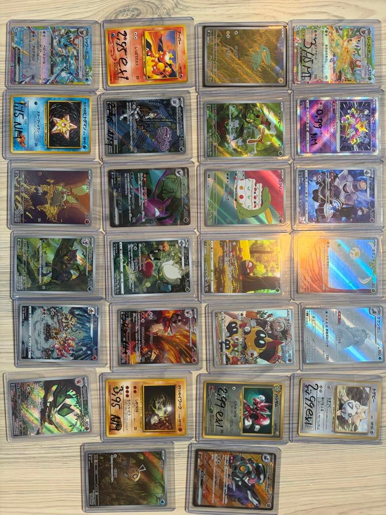 Pokémon Kaarten Collectie - Diverse Types en Condities, Hobby en Vrije tijd, Verzamelkaartspellen | Pokémon, Zo goed als nieuw