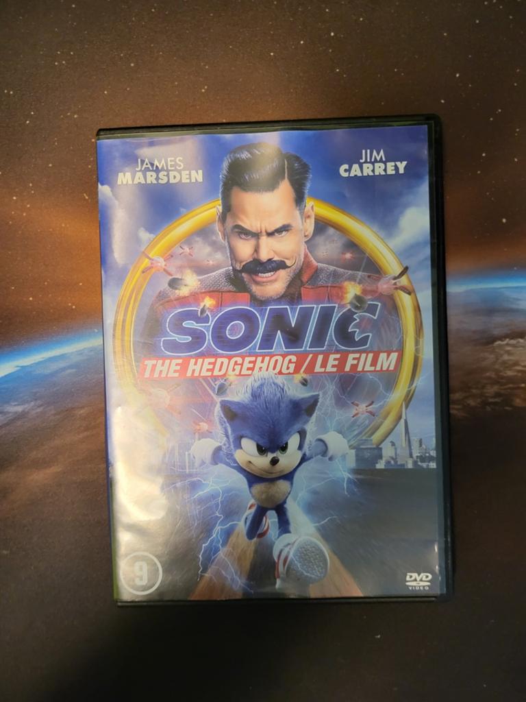 Sonic the Hedgehog - De Film DVD, Vanaf 6 jaar, Ophalen of Verzenden, Zo goed als nieuw