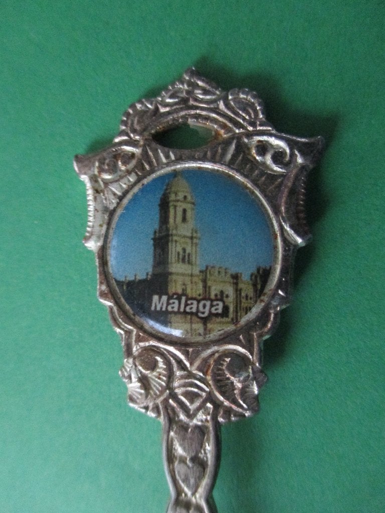 Lepeltje Malaga , Spanje, Verzenden, Gebruikt