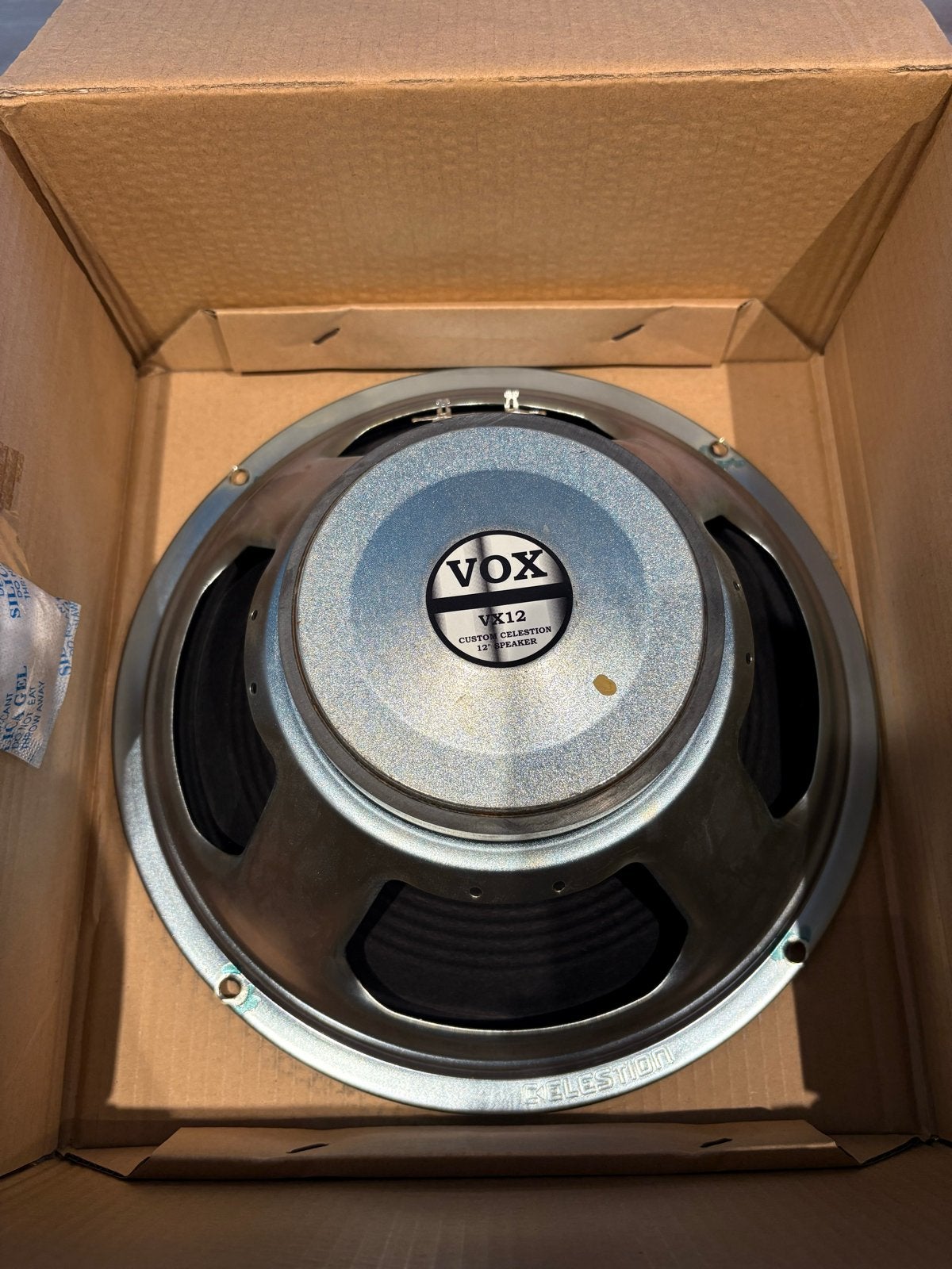 VOX VX12 Custom Celestion 12" Speaker - Nieuw in doos, Ophalen of Verzenden, Zo goed als nieuw