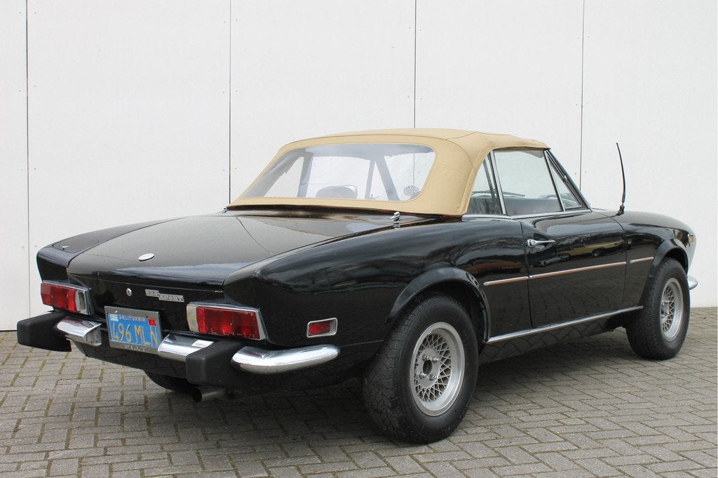 Fiat 124 Spider (bj 1974), Auto's, Fiat, 118 pk, 4 cilinders, Cabriolet, Zwart