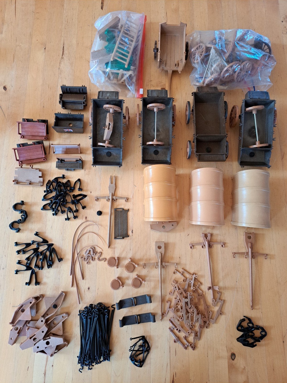 playmobil onderdelen huifkar, Ophalen of Verzenden, Gebruikt