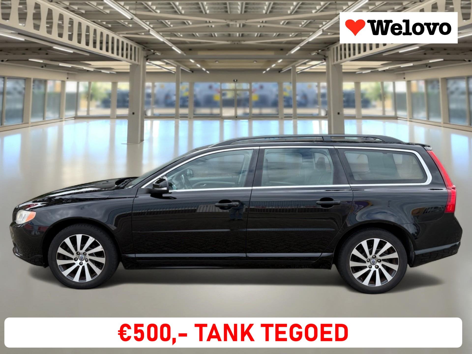 Volvo V70 1.6 T4 Limited Edition Altijd 20 v70's op voorraad, Euro 5, 4 cilinders, 179 pk, Zwart