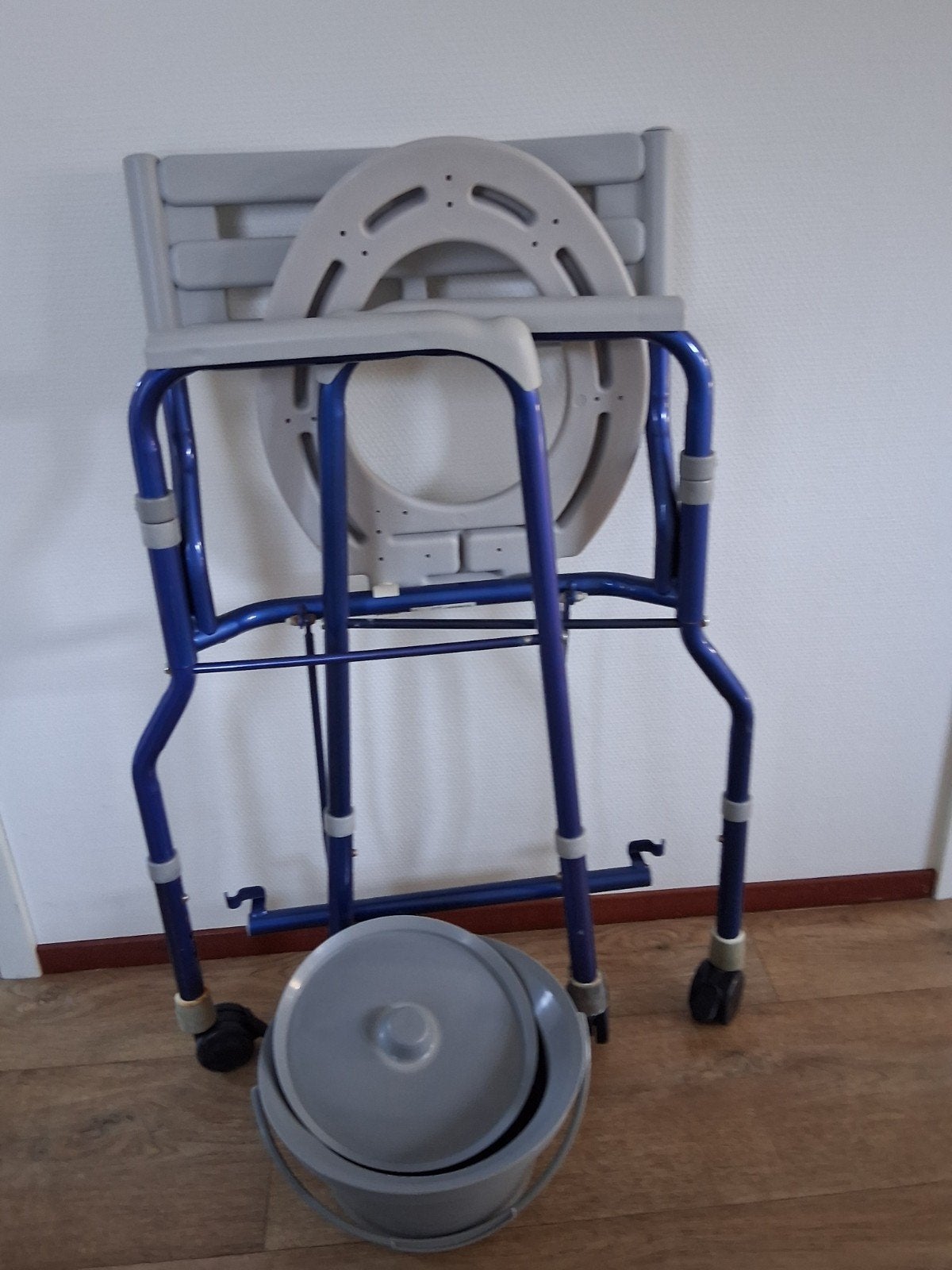 inklapbare postoel, Ophalen, Gebruikt